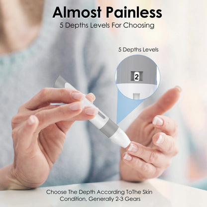 Blood Sugar Monitor With Test Strips