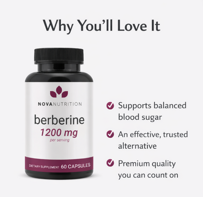 Berberine Supplement Blood Sugar Control